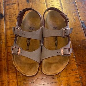 Birkenstock Kids Brown Sandals